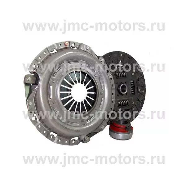 Комплект сцепления JMC 1032, 1043, 1052, 250 мм, диск + корзина + выжимной, 160110007KIT
