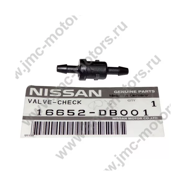 Клапан обратки NISSAN CABSTAR (Ниссан Кабстар) F24, дв. ZD30DDTI, оригинал, 16652DB001