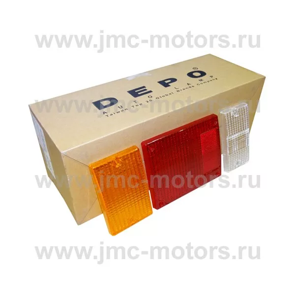 Стекло заднего фонаря ISUZU (ИСУЗУ) NLR85, NMR85, NPR75 - левое (комплект), 8972133690