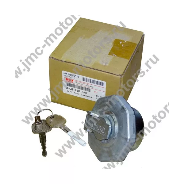 Крышка топливного бака ISUZU NLR85/NMR85/NPR75 c ключом, оригинал, 8981460100