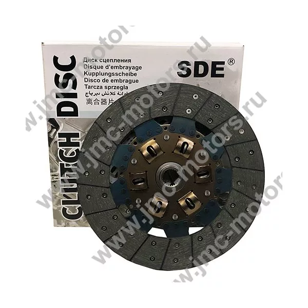 Диск сцепления Nissan Cabstar F24 дв. ZD30DDTI, аналог, SDE, 30100MA70A