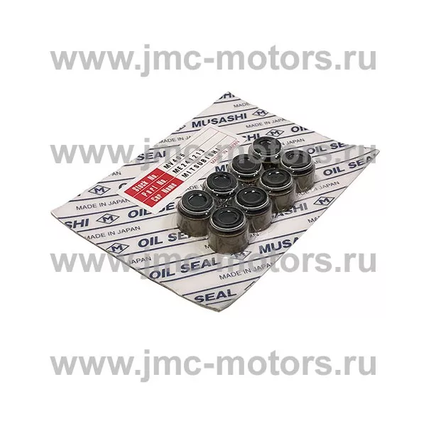 Колпачки маслосъемные MITSUBISHI FUSO Canter FE85 - комплект 8 шт, дв. 4M50T, MUSASHI, ME200524