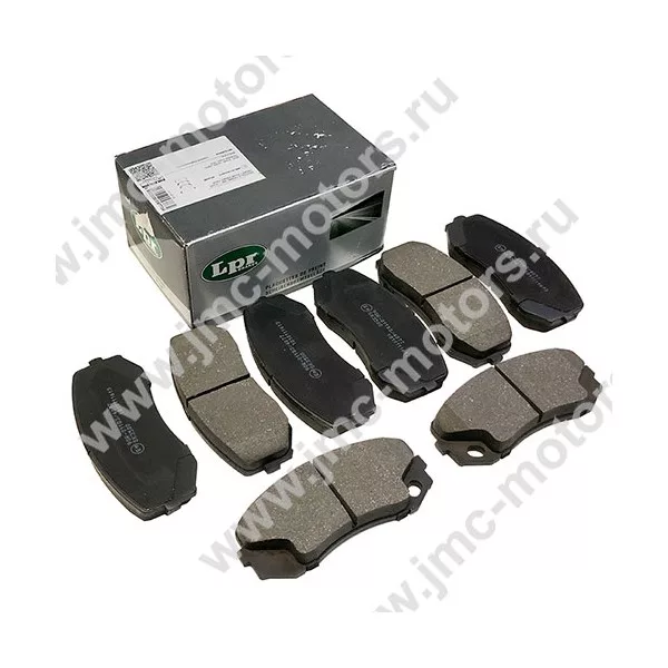 Колодки тормозные дисковые MITSUBISHI FUSO Canter FE85 Евро-4, комплект 8 шт., LPR, MK529909