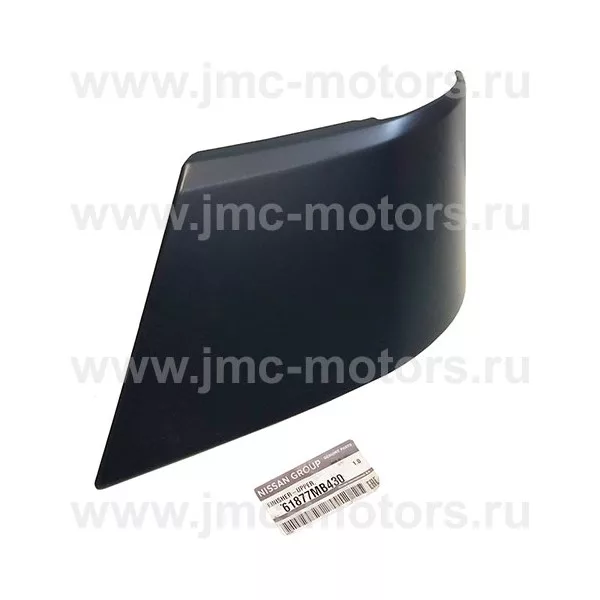 Накладка фары верхняя левая NISSAN CABSTAR (Ниссан Кабстар) F24, оригинал, 61877MB430