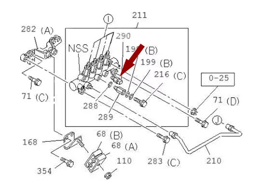 Датчик давления топливной рампы ISUZU (ИСУЗУ) NMR85, NLR85, аналог Датчик давления топливной рампы ISUZU (ИСУЗУ) NMR85, NLR85, аналог