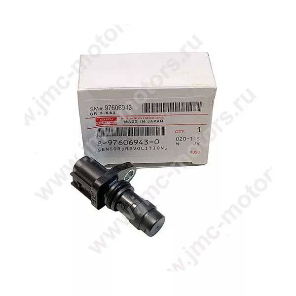 Датчик положения коленвала ISUZU (ИСУЗУ) NQR90, NPR75, FVR34, FSR90 дв. 4НК1/6HK1, оригинал, 8976069430