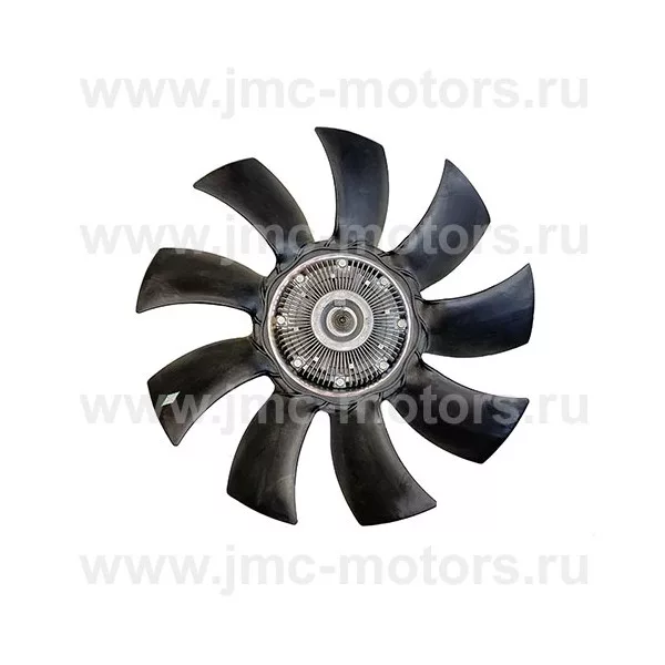 Вентилятор охлаждения двигателя с муфтой в сборе JAC (ДЖАК) N120, 1308010LE359