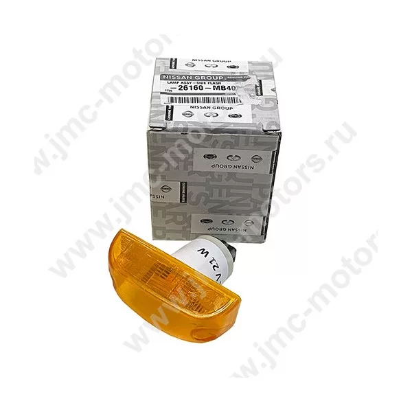 Повторитель указателя поворота NISSAN CABSTAR (Ниссан Кабстар) F24, оригинал, 26160MB40A
