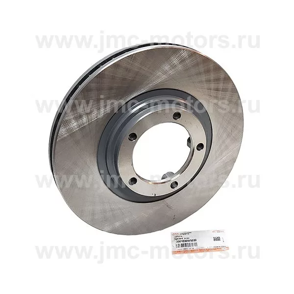 Диск тормозной передний JAC (ДЖАК) N25, N35, Sollers Argo (Солерс Арго), оригинал, 3501030W5030