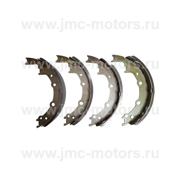 Колодки тормозные задние DongFeng CAPTAIN-T, комплект 4 шт, 350228ZY6S1KIT