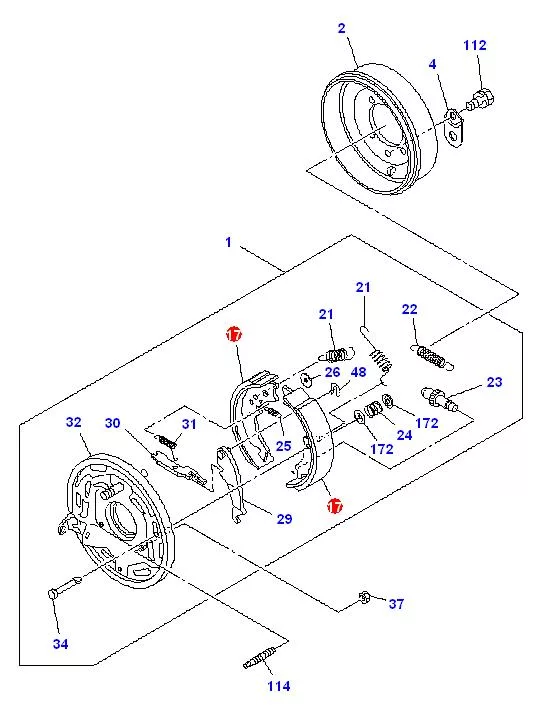 Колодки ручного тормоза ISUZU NLR85 ../images2/is_4.JPG