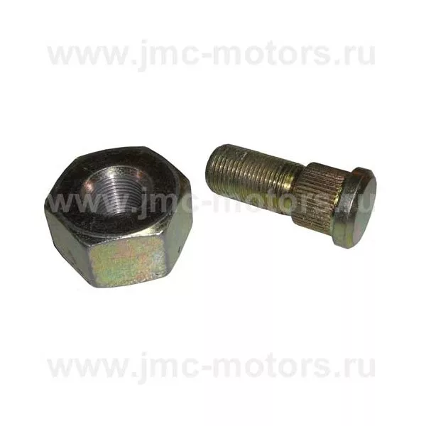 Шпилька колеса JMC 1043, 1052, 1051 с гайкой - передняя, 310310212/310310602